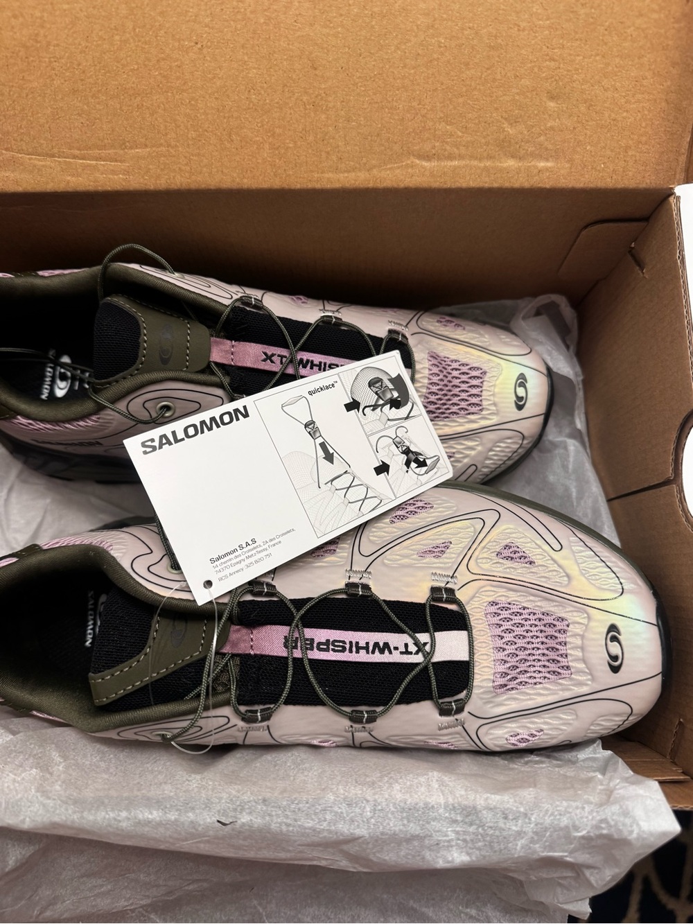 salomon gender inclusive xt whisper grape leaf outfit - Picture 5 of 6